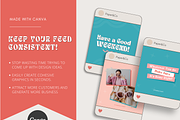 50 Instagram Post Templates - Canva, a Social Media Template by Gebers Marketing & Design (Thumbnail 7 of 7)