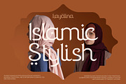 Layalina Islamic Display Font, a Font by Vadovastd (Thumbnail 5 of 7)