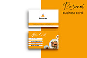 Restaurant Business Card, a Business Card Template by Graphic Origin (Thumbnail 2 of 3)