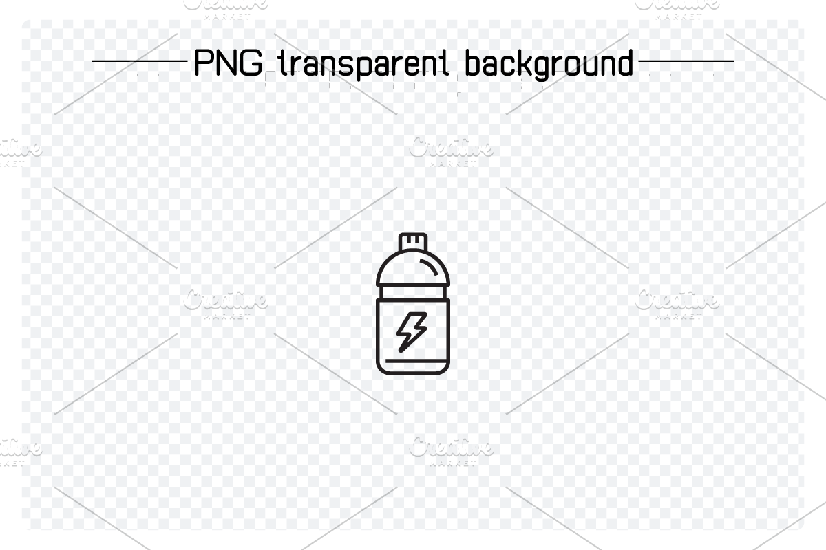 Beverage and Drinks Line Icons, an Outline Icon by Designfour (Photo 5 of 7)