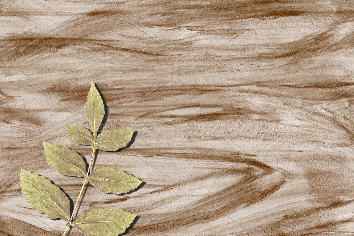 Brown Watercolor textures, a Texture Graphic by Color_Brush (Photo 5 of 6)