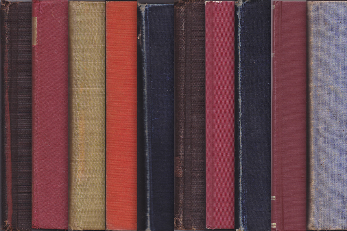 40-Old Cloth Book Covers preview 3