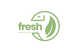fresh fish seafood kitchen logo, a Branding & Logo Template by devastd