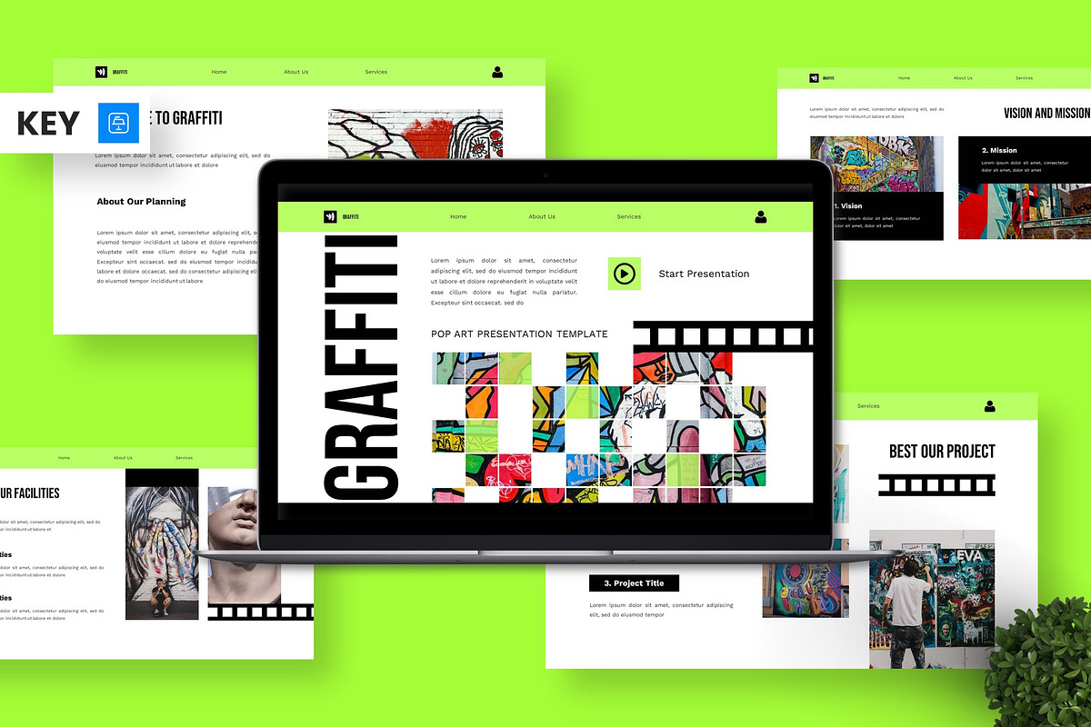 Graffiti - Pop Art Keynote