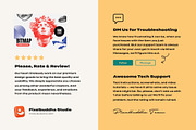 144 Dithering Bitmap Vector Shapes, an Object Graphic by pixelbuddha.net (Thumbnail 17 of 17)