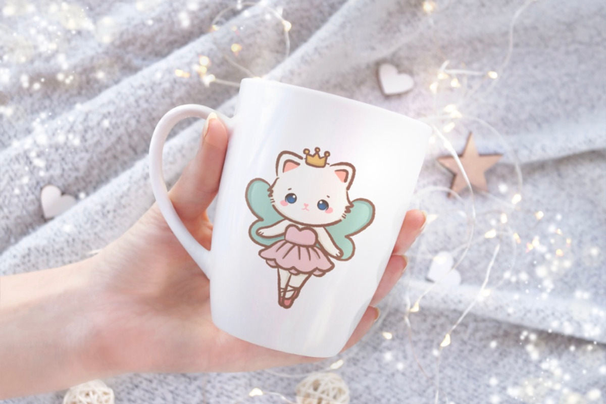 Ballerina Cat Nutcracker clipart, an Animal Illustration by Blumensdiary (Photo 6 of 7)