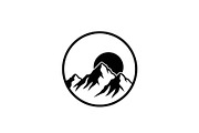 Mountain Sunrise Circle Bundle, an Illustration by Designs_River (Thumbnail 18 of 31)