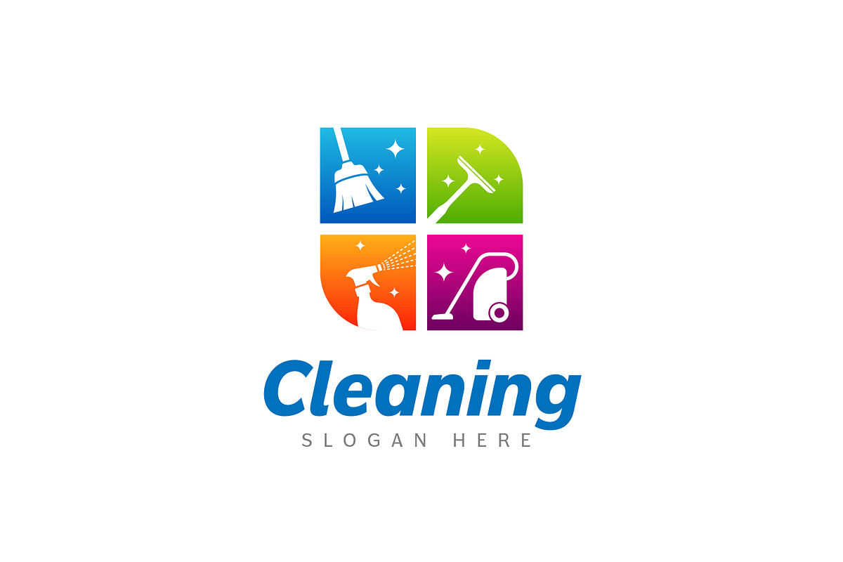 Cleaning Service Business Logo, a Branding & Logo Template by Distrologo