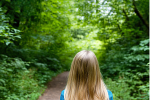 Young Girl with Blonde Hair, a Nature Photo by Lermont51