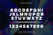 GLTCH - Glitch Typeface font, a Font by Vroz Studio (Thumbnail 6 of 6)