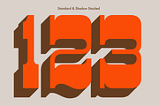 Westward Numerals, a Slab Serif Font by Drew Melton (Thumbnail 2 of 5)