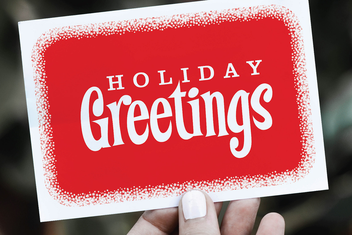 Festivus | Retro Holiday Type! preview 6