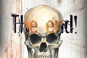 Halloween Skulls Seamless Patterns, an Illustration by NATASHA CHU (Thumbnail 8 of 8)