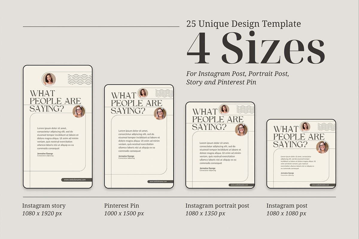 Gera - Canva Social Media Templates, a Social Media Template by C-Kav (Photo 2 of 16)