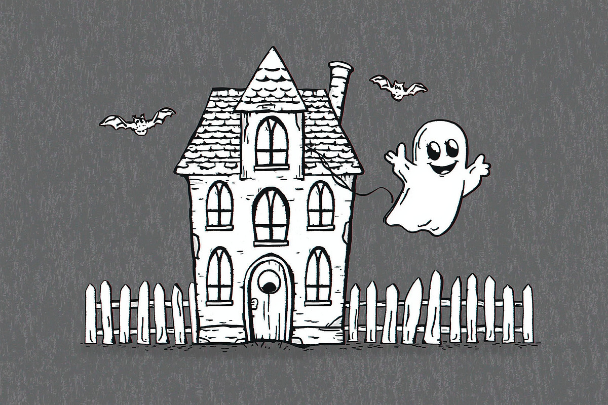 Halloween Coloring Book Bundle, an Illustration by Designs_River (Photo 10 of 26)