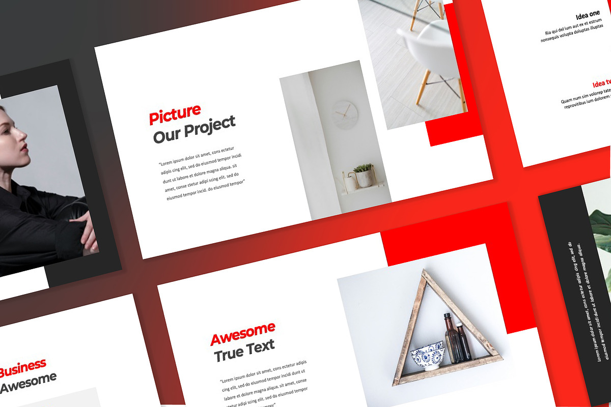 Domen Business Creative Google Slide, a Presentation Template by Overcloud (Photo 1 of 4)