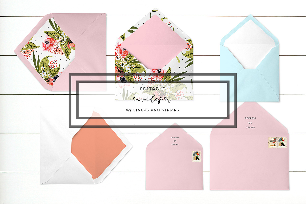 Flatlay Stationery Mockup Creator, a Product Mockup by ILLONA GRAPHICS (Photo 4 of 8)