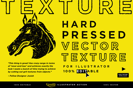 Hard Pressed Vector Texture, an Action Add-On by Misc. Loot Co.