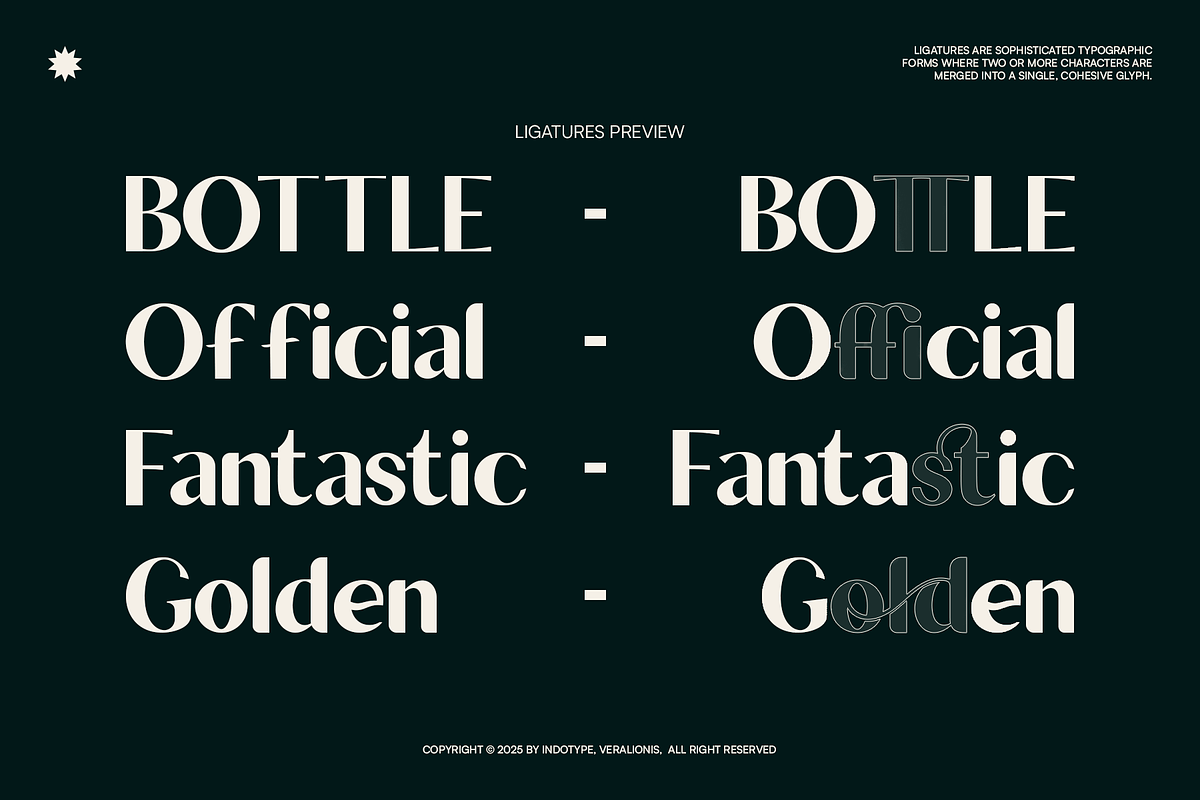 Weralionis - High Contrast Sans, a Sans Serif Font by Indotype Foundry (Photo 2 of 10)