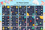 Space Activity Pages Collection, an Animal Illustration by Gulnara Sabirova (Thumbnail 30 of 51)