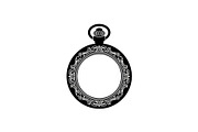 Vintage Pocket Watch SVG Bundle, an Illustration by yasushie (Thumbnail 29 of 31)