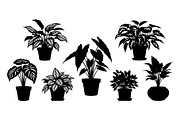 50 Botanical Garden Silhouette bundl, an Illustration by Designs_River (Thumbnail 21 of 51)