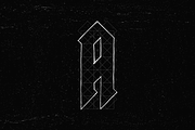 SAYAT BOLD BLACKLETTER TYPEFACE, a Blackletter Font by CONTRIVEDAZE (Thumbnail 7 of 7)