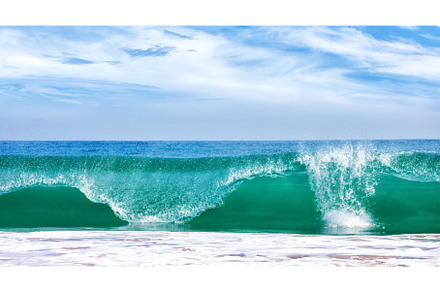 Big wave in ocean, a Nature Photo by f9photos