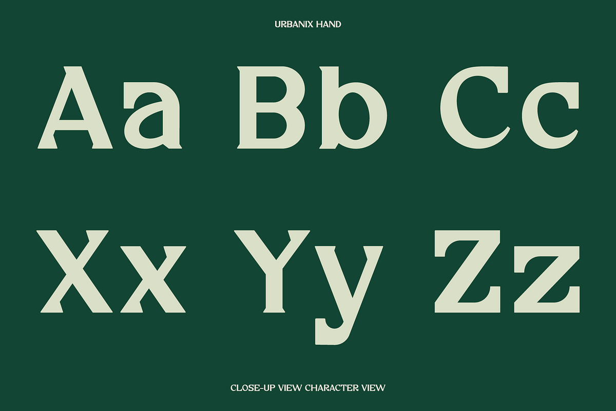 Urbanix Serif Font, a Serif Font by merakistd (Photo 4 of 14)