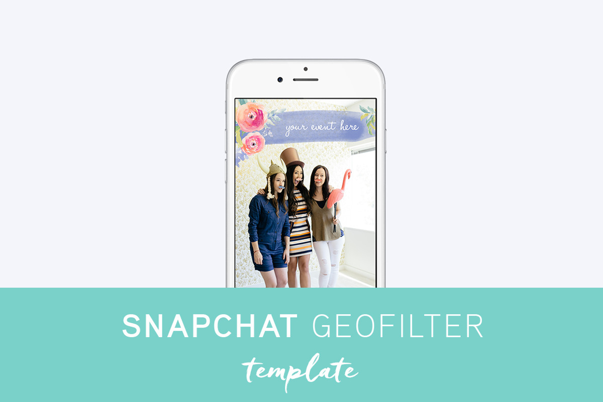 Snapchat Geofilter Template, a Websites & App Template by Bloguettes (Photo 1 of 2)