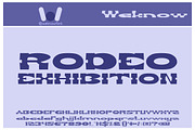 Revolver Gun font, a Font by weknow (Thumbnail 3 of 5)