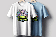 Monster Gaming Character Tshirt, a Stationery Template by MightyDesign (Thumbnail 3 of 6)