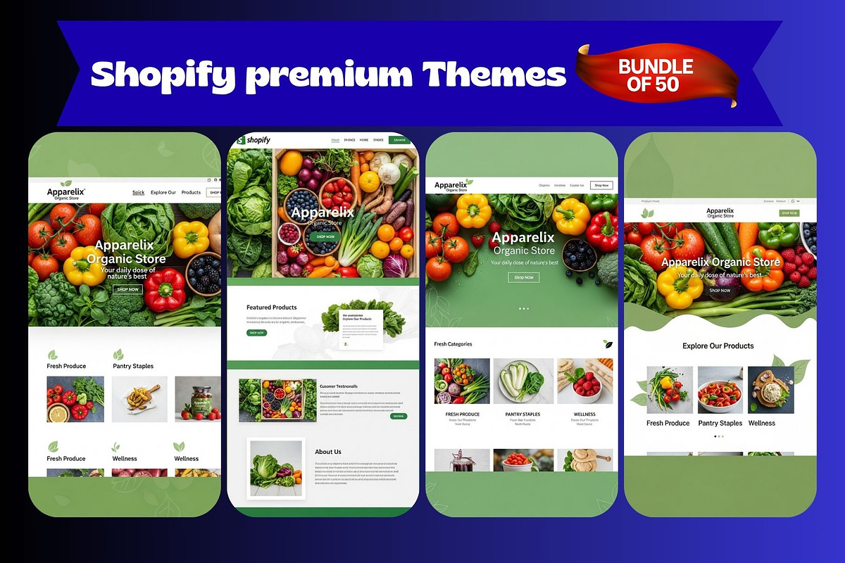50 Modern E‑Commerce SHOPIFY THEMES, a Shopify Template by Crox Studio | Digital (Photo 23 of 59)