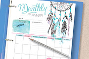 Organizers: Sunday Start Letter/Half, a Stationery Template by Stick with Sam (Thumbnail 4 of 4)
