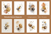 Minimalist Abstract Shapes Art, a Decorative Illustration by Housui Patterns (Thumbnail 3 of 17)
