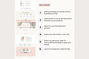 Systeme.io Ivory Rose Sales Funnel, a Landing Page Template by Hayley's Digital Hub (Thumbnail 10 of 10)