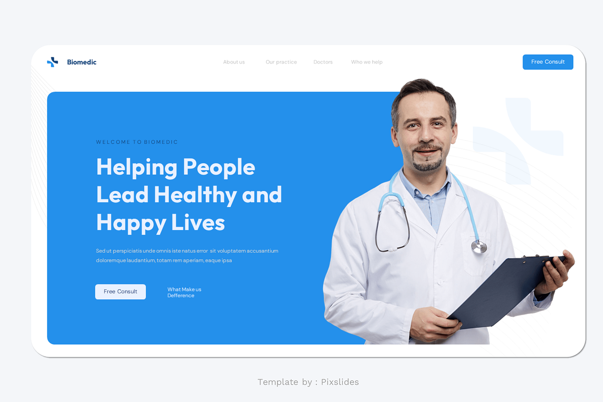 Medical Health PowerPoint, a Presentation Template by Pixslides (Photo 3 of 7)