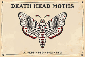 Death Head Moth Design