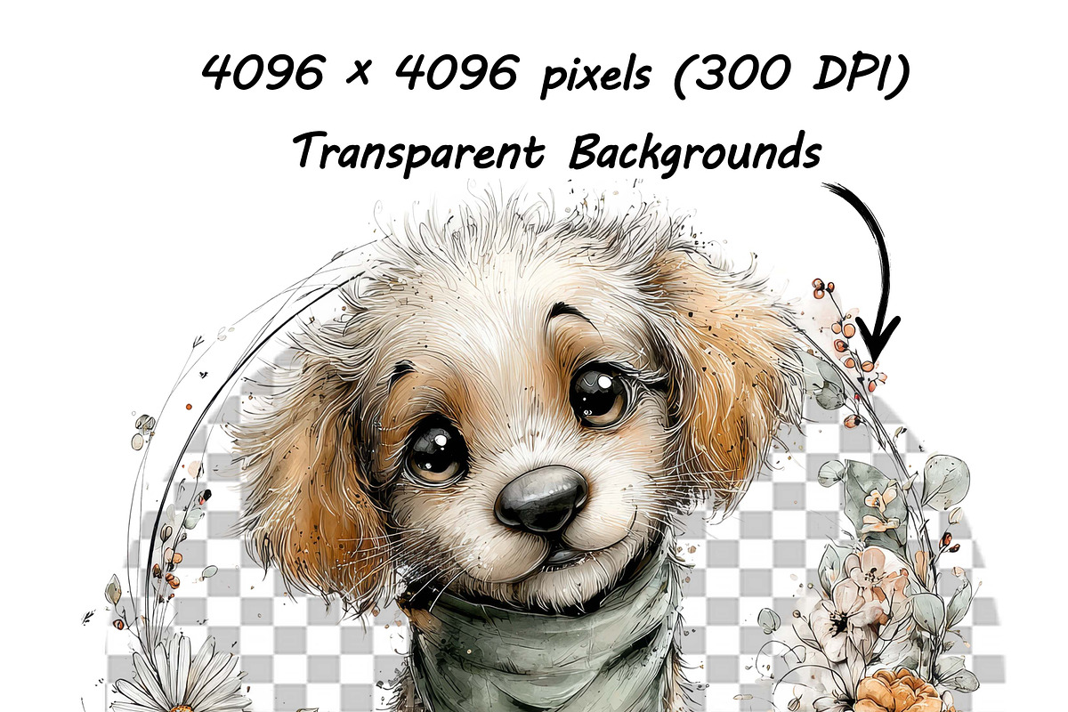 Whimsical Baby Animals Watercolor, an Illustration by one-touch (Photo 14 of 23)