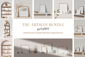 SALE Artisan Mockup Bundle