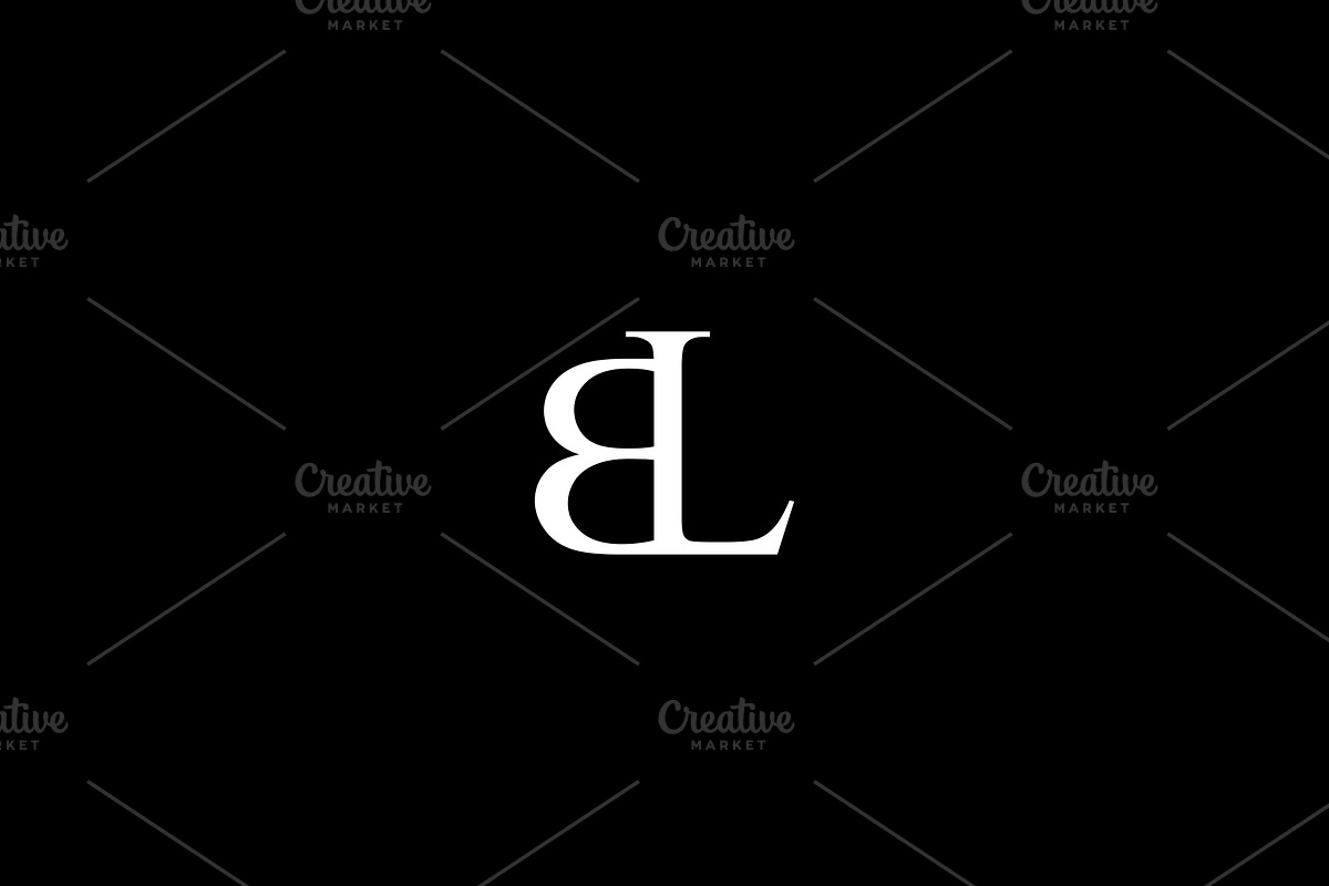 BL letter mark monogram logo vector, a Branding & Logo Template by ...