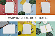 10 One-Color Flat Lay .PSD Mockups, a Print Template by Olga Muzician (Thumbnail 2 of 3)