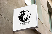 Freelancer Logo Design Template, a Branding & Logo Template by YUDesignStore (Thumbnail 2 of 6)