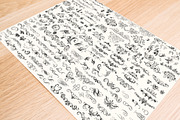 Calligraphic Design Elements, an Object Graphic by Arys Design (Thumbnail 7 of 8)