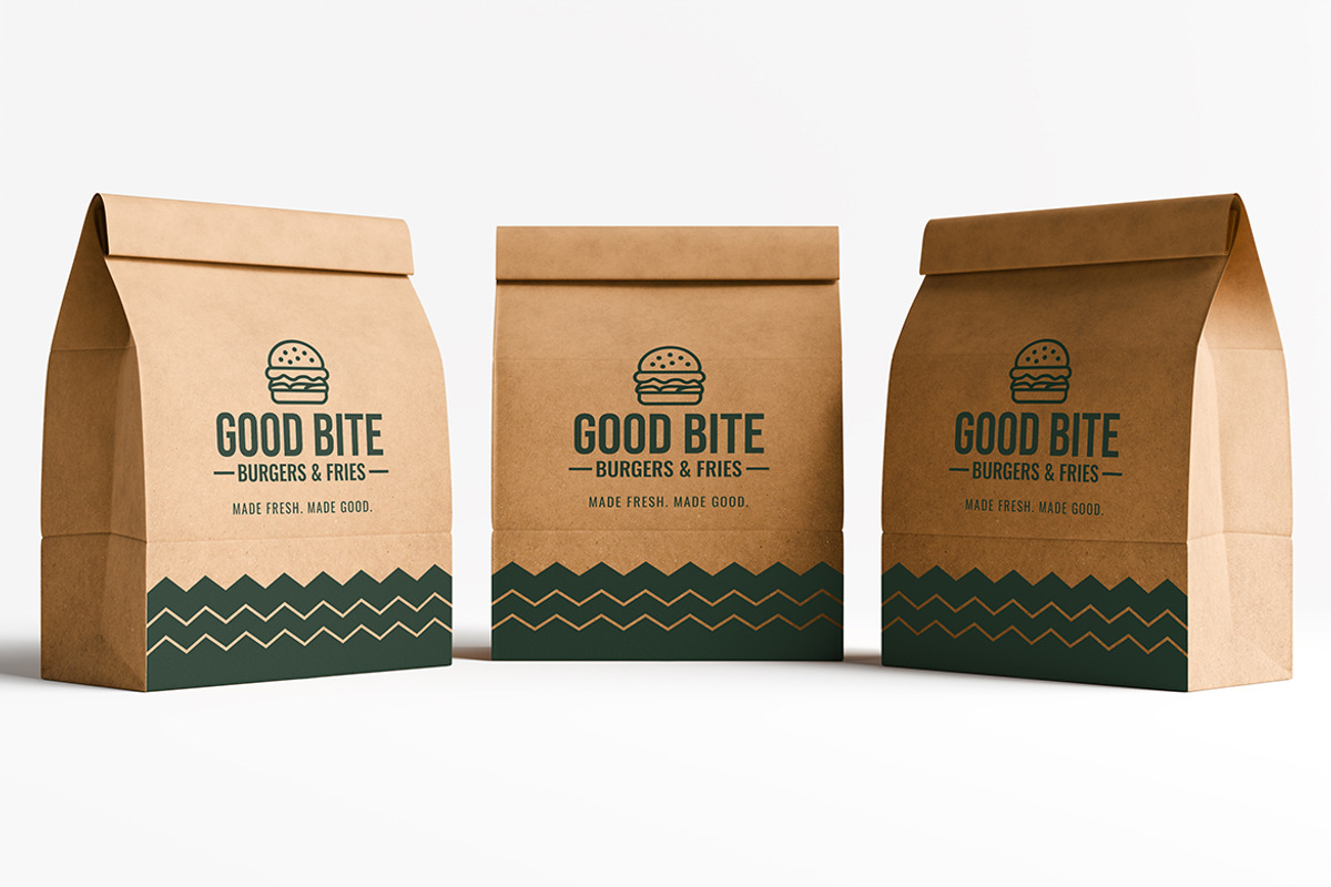 Kraft Paper Bag for Packaging Mockup, a Packaging Mockup by simuradi (Photo 4 of 6)