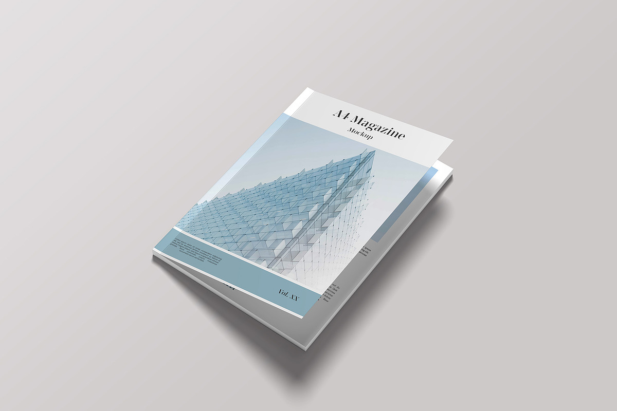 A4 Magazine Mockup, a Magazine Template by Graphicbars (Photo 14 of 16)