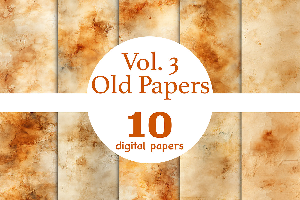 Old Paper Seamless Texture | Vintage, a Pattern Graphic by GlamArtZhanna (Photo 1 of 3)