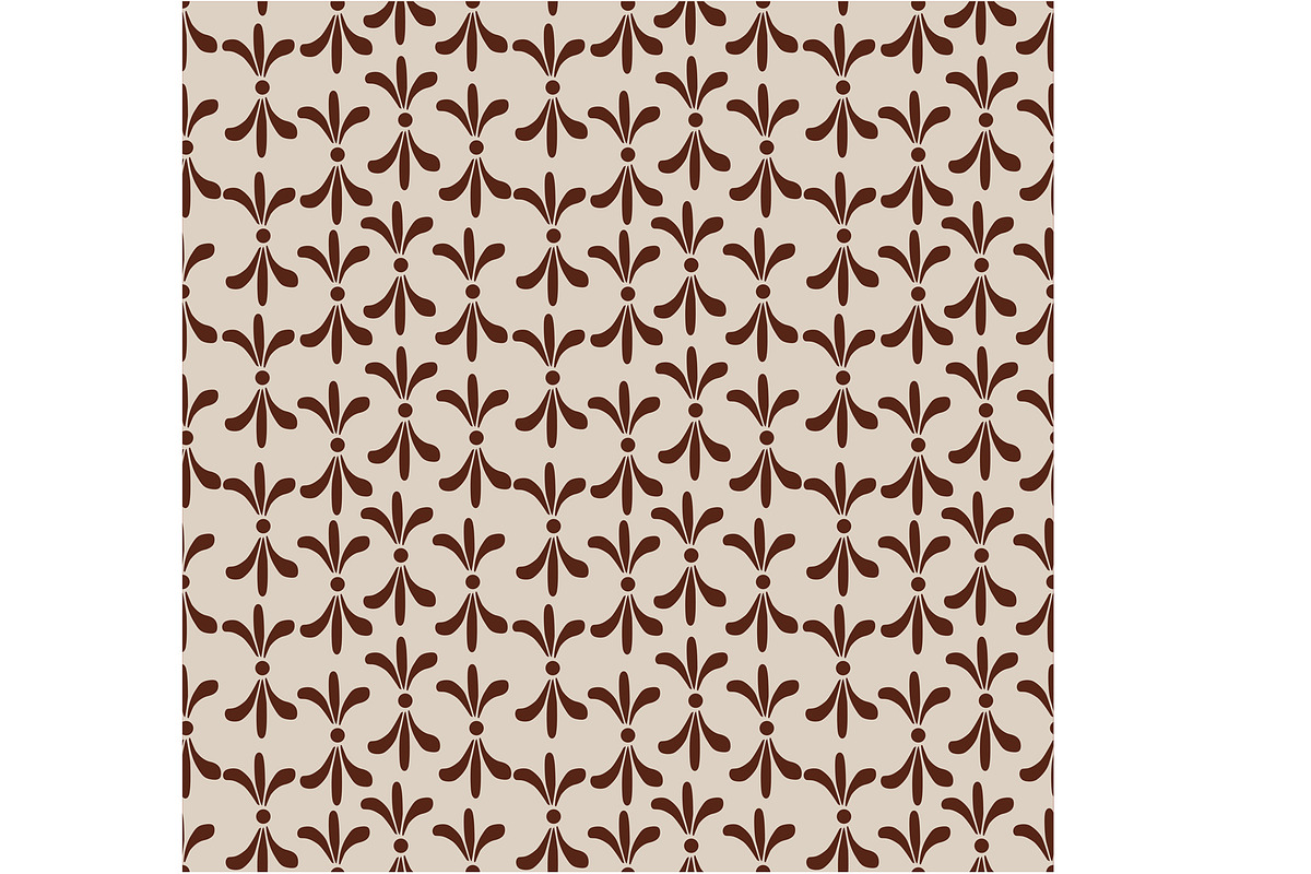Beige Organic Petals Seamless Repeat, a Pattern Graphic by Sharon Schwalbe (Photo 3 of 4)
