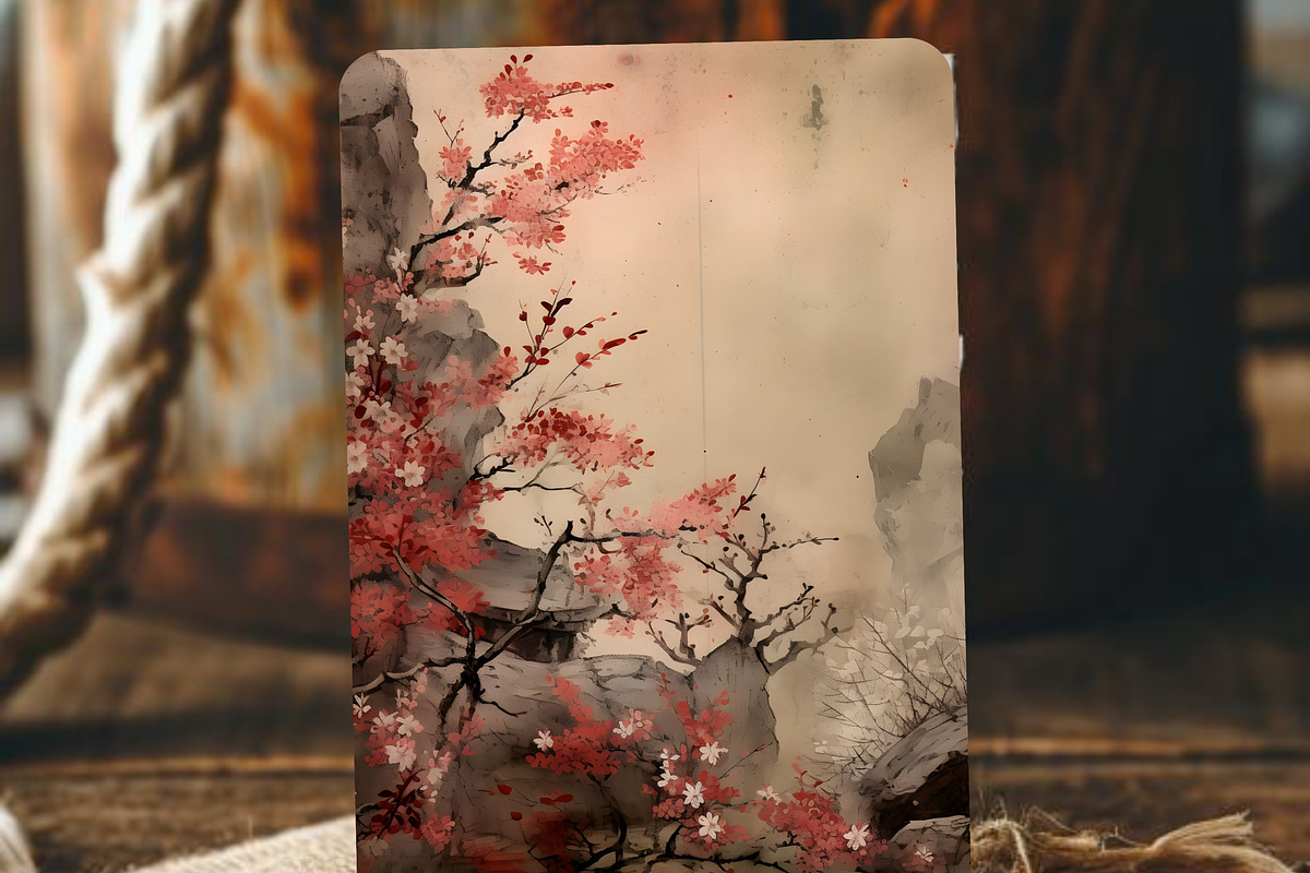 EDO PERIOD JUNK JOURNAL PAGES, a Decorative Illustration by Daring Digies (Photo 14 of 16)
