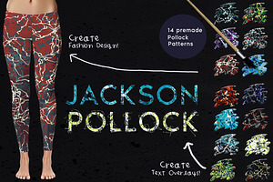 75 Jackson Pollock Photoshop Brushes